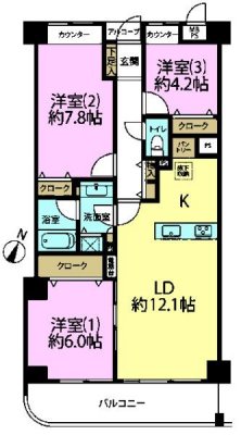 Ԏ}@3LDK̖͓IȊԎILDK͂ƂԂŁAƑƂ̒c񎞊ԂAw[̂ɂȂ܂ˉƑƂ̒[܂ARƏΊ炪łI