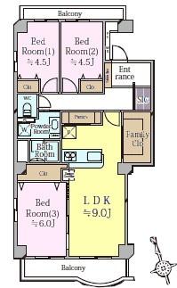 Ԏ}@3LDK̖͓IȊԎILDK͂ƂԂŁAƑƂ̒c񎞊ԂAw[̂ɂȂ܂ˉƑƂ̒[܂ARƏΊ炪łI