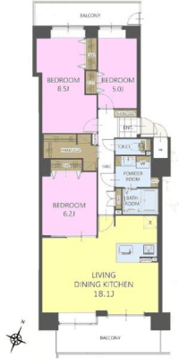 Ԏ}@3LDK̖͓IȊԎILDK͂ƂԂŁAƑƂ̒c񎞊ԂAw[̂ɂȂ܂ˁIƑƂ̒[܂ARƏΊ炪łI