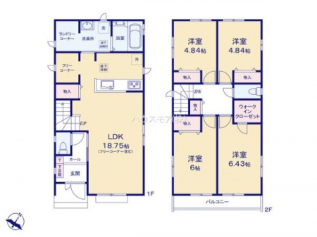 Ԏ}@4LDK̖͓IȊԎILDK͂ƂԂŁAƑƂ̒c񎞊ԂAw[̂ɂȂ܂ˉƑƂ̒[܂ARƏΊ炪łI