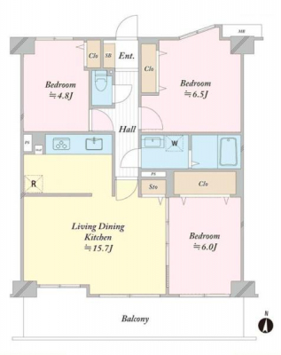 Ԏ}@3LDK̖͓IȊԎILDK͂ƂԂŁAƑƂ̒c񎞊ԂAw[̂ɂȂ܂ˉƑƂ̒[܂ARƏΊ炪łI