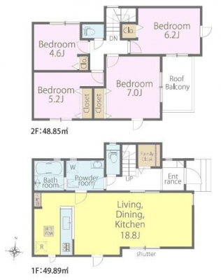 Ԏ}@4LDK̖͓IȊԎILDK͂ƂԂŁAƑƂ̒c񎞊ԂAw[̂ɂȂ܂ˉƑƂ̒[܂ARƏΊ炪łI