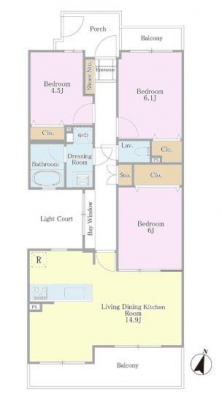 Ԏ}@3LDK̖͓IȊԎILDK͂ƂԂŁAƑƂ̒c񎞊ԂAw[̂ɂȂ܂ˁIƑƂ̒[܂ARƏΊ炪łI