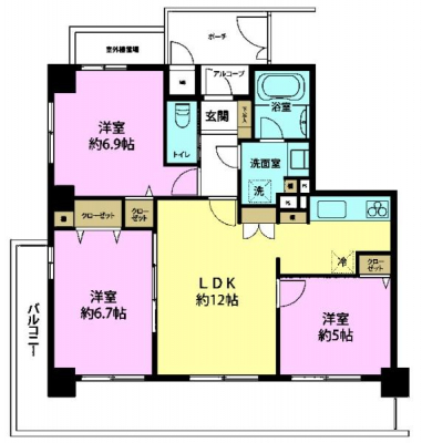 Ԏ}@3LDK̖͓IȊԎILDK͂ƂԂŁAƑƂ̒c񎞊ԂAw[̂ɂȂ܂ˉƑƂ̒[܂ARƏΊ炪łI