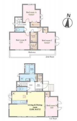 Ԏ}@4LDK̖͓IȊԎILDK͂ƂԂŁAƑƂ̒c񎞊ԂAw[̂ɂȂ܂ˉƑƂ̒[܂ARƏΊ炪łI