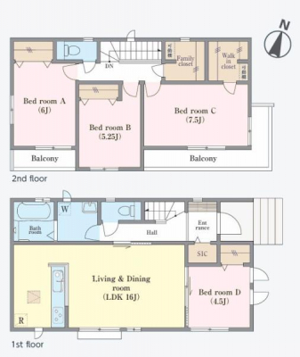 Ԏ}@4LDK̖͓IȊԎILDK͂ƂԂŁAƑƂ̒c񎞊ԂAw[̂ɂȂ܂ˁBƑƂ̒[܂ARƏΊ炪܂I