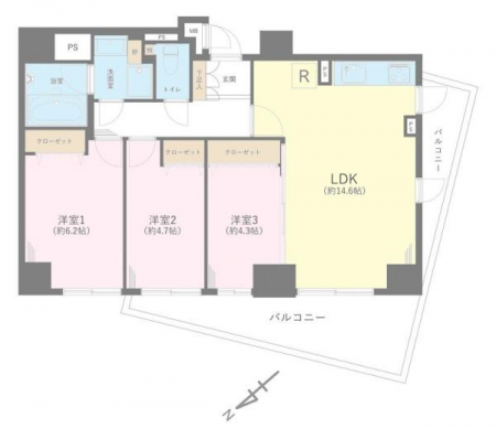 Ԏ}@3LDK̖͓IȊԎILDK͂ƂԂŁAƑƂ̒c񎞊ԂAw[̂ɂȂ܂ˉƑƂ̒[܂ARƏΊ炪łI