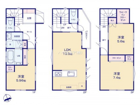 Ԏ}@3LDK̖͓IȊԎILDK͂ƂԂŁAƑƂ̒c񎞊ԂAw[̂ɂȂ܂ˁIƑƂ̒[܂ARƏΊ炪łI