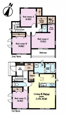 Ԏ}@4LDK̖͓IȊԎILDK͂ƂԂŁAƑƂ̒c񎞊ԂAw[̂ɂȂ܂ˉƑƂ̒[܂ARƏΊ炪łI