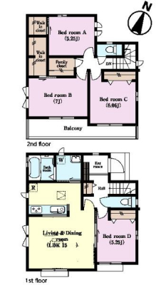 Ԏ}@4LDK̖͓IȊԎILDK͂ƂԂŁAƑƂ̒c񎞊ԂAw[̂ɂȂ܂ˉƑƂ̒[܂ARƏΊ炪łI