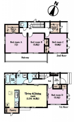 Ԏ}@4LDK̖͓IȊԎILDK͂ƂԂŁAƑƂ̒c񎞊ԂAw[̂ɂȂ܂ˉƑƂ̒[܂ARƏΊ炪łI