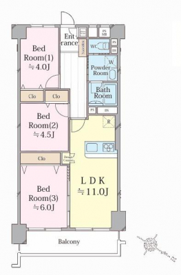 Ԏ}@3LDK̖͓IȊԎILDK͂ƂԂŁAƑƂ̒c񎞊ԂAw[̂ɂȂ܂ˉƑƂ̒[܂ARƏΊ炪łI