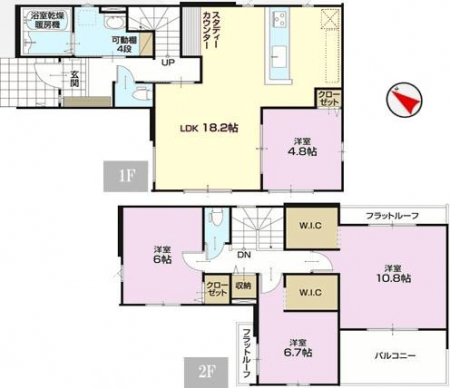 Ԏ}@4LDK̖͓IȊԎILDK͂ƂԂŁAƑƂ̒c񎞊ԂAw[̂ɂȂ܂ˉƑƂ̒[܂ARƏΊ炪łIy̔JÒz