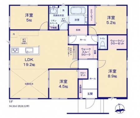 Ԏ}@4LDK̖͓IȊԎILDK͂ƂԂŁAƑƂ̒c񎞊ԂAw[̂ɂȂ܂ˁIƑƂ̒[܂ARƏΊ炪łI