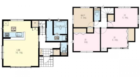 Ԏ}@3SLDK̖͓IȊԎILDK͂ƂԂŁAƑƂ̒c񎞊ԂAw[̂ɂȂ܂ˁIƑƂ̒[܂ARƏΊ炪łI