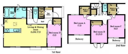 Ԏ}@4LDK̖͓IȊԎILDK͂ƂԂŁAƑƂ̒c񎞊ԂAw[̂ɂȂ܂ˉƑƂ̒[܂ARƏΊ炪łI