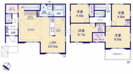 Ԏ}@4LDK̖͓IȊԎILDK͂ƂԂŁAƑƂ̒c񎞊ԂAw[̂ɂȂ܂ˉƑƂ̒[܂ARƏΊ炪łI