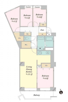 �Ԏ��}�@4LDK�̖��͓I�ȊԎ��ILDK�͂������Ƃ�����ԂŁA���Ƒ��Ƃ̒c��񎞊Ԃ��A����w�[���������̂ɂȂ�܂��ˁB�Ƒ��Ƃ̒����[�܂�A���R�ƏΊ炪�����܂��I