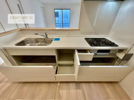 �L�b�`���@���[�X�y�[�X���L�x�ŁA�����X�y�[�X���X�b�L���ƕЕt���Ђ�`�����p�ł��܂��I
���K�ɍ�Ƃ��ł��܂��I�����̗���������܂��I