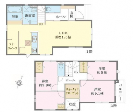 �Ԏ��}�@3(4)LDK�̖��͓I�ȊԎ��ILDK�͂������Ƃ�����ԂŁA���Ƒ��Ƃ̒c��񎞊Ԃ��A����w�[���������̂ɂȂ�܂��ˉƑ��Ƃ̒����[�܂�A���R�ƏΊ炪���������ł��I