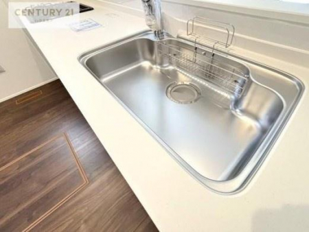 ���d�l�ʐ^(�L�b�`���j�@���C�h�ȃV���N�ł��ˁI�������˂ɂ������������₷���Ǝ����y�X�d�l�̃V�X�e���L�b�`���ł��I
�f�U�C�����Ƌ@�\�������˂��L�b�`���Ő�����������܂��ˁI(���d�l)