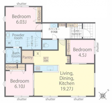 �Ԏ��}�@3LDK�̖��͓I�ȊԎ��ILDK�͂������Ƃ�����ԂŁA���Ƒ��Ƃ̒c��񎞊Ԃ��A����w�[���������̂ɂȂ�܂��ˁB�Ƒ��Ƃ̒����[�܂�A���R�ƏΊ炪�����܂��I