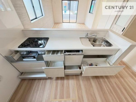 �L�b�`���@���[�X�y�[�X���L�x�ŁA�����X�y�[�X���X�b�L���ƕЕt���Ђ�`�����p�ł��܂��I
���K�ɍ�Ƃ��ł��܂��I�����̗���������܂��I