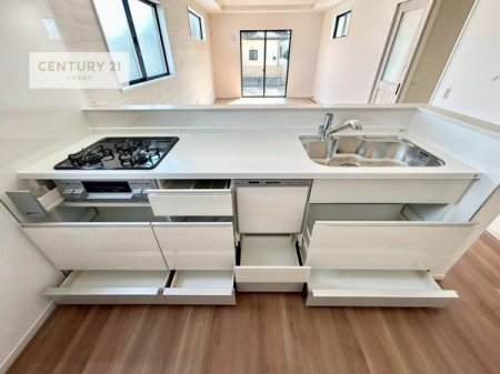 �L�b�`���@���[�X�y�[�X���L�x�ŁA�����X�y�[�X���X�b�L���ƕЕt���Ђ�`�����p�ł��܂��I
���K�ɍ�Ƃ��ł��܂��I�����̗���������܂��I