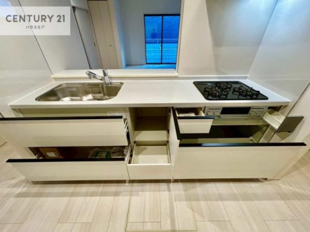 �L�b�`���@���[�X�y�[�X���L�x�ŁA�����X�y�[�X���X�b�L���ƕЕt���Ђ�`�����p�ł��܂��I
���K�ɍ�Ƃ��ł��܂��I�����̗���������܂��I