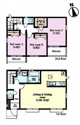 �Ԏ��}�@3LDK�̖��͓I�ȊԎ��ILDK�͂������Ƃ�����ԂŁA���Ƒ��Ƃ̒c��񎞊Ԃ��A����w�[���������̂ɂȂ�܂��ˉƑ��Ƃ̒����[�܂�A���R�ƏΊ炪���������ł��I