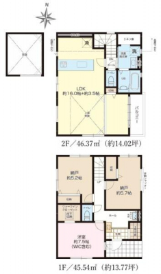 �Ԏ��}�@1(2)LDK+2S�̖��͓I�ȊԎ��ILDK�͂������Ƃ�����ԂŁA���Ƒ��Ƃ̒c��񎞊Ԃ��A����w�[���������̂ɂȂ�܂��ˁB�Ƒ��Ƃ̒����[�܂�A���R�ƏΊ炪�����܂��I�y���n�̔���J�Ò��z