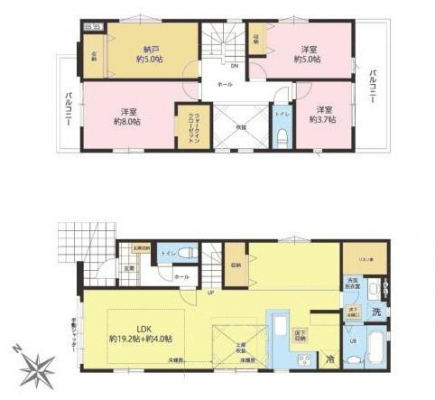 �Ԏ��}�@3SLDK(�{S)�̖��͓I�ȊԎ��ILDK�͂������Ƃ�����ԂŁA���Ƒ��Ƃ̒c��񎞊Ԃ��A����w�[���������̂ɂȂ�܂��ˉƑ��Ƃ̒����[�܂�A���R�ƏΊ炪���������ł��I