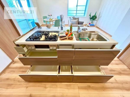 �L�b�`���@���[�X�y�[�X���L�x�ŁA�����X�y�[�X���X�b�L���ƕЕt���Ђ�`�����p�ł��܂��I
���K�ɍ�Ƃ��ł��܂��I�����̗���������܂��I