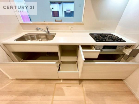 �L�b�`���@���[�X�y�[�X���L�x�ŁA�����X�y�[�X���X�b�L���ƕЕt���Ђ�`�����p�ł��܂��I
���K�ɍ�Ƃ��ł��܂��I�����̗���������܂��I