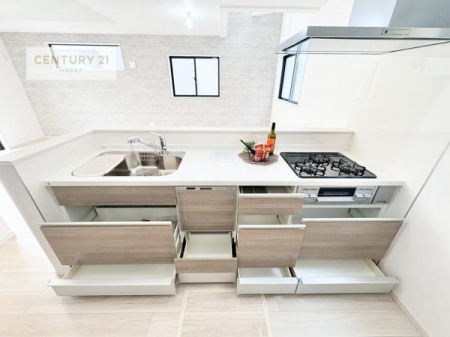 �L�b�`���@���[�X�y�[�X���L�x�ŁA�����X�y�[�X���X�b�L���ƕЕt���Ђ�`�����p�ł��܂��I
���K�ɍ�Ƃ��ł��܂��I�����̗���������܂��I