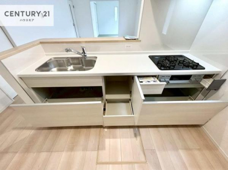 �L�b�`���@��Ƃ����₷���V�X�e���L�b�`���ł��I���[����������t���Ă���̂ŁA�����X�y�[�X�ɕ���u���Ȃ��čςނ̂ŁA�L�X�g���āA���K�ɍ�Ƃ��ł��܂��I