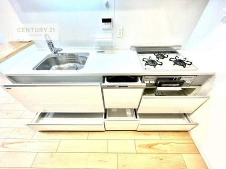 �L�b�`���@���[�X�y�[�X���L�x�ŁA�����X�y�[�X���X�b�L���ƕЕt���Ђ�`�����p�ł��܂��I
���K�ɍ�Ƃ��ł��܂��I�����̗���������܂��I