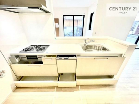 �L�b�`���@���[�X�y�[�X���L�x�ŁA�����X�y�[�X���X�b�L���ƕЕt���Ђ�`�����p�ł��܂��I
���K�ɍ�Ƃ��ł��܂��I�����̗���������܂��I