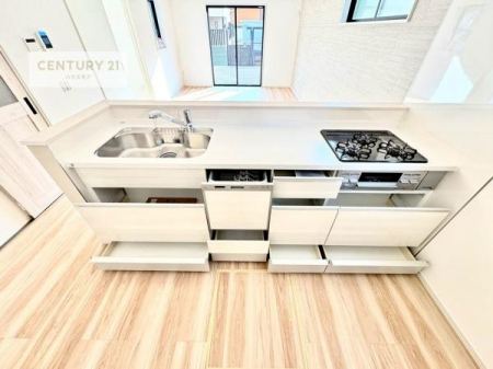 �L�b�`���@���[�X�y�[�X���L�x�ŁA�����X�y�[�X���X�b�L���ƕЕt���Ђ�`�����p�ł��܂��I
���K�ɍ�Ƃ��ł��܂��I�����̗���������܂��I