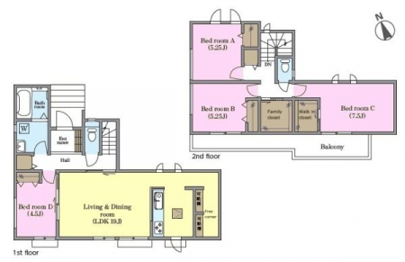 �Ԏ��}�@4LDK�̖��͓I�ȊԎ��ILDK�͂������Ƃ�����ԂŁA���Ƒ��Ƃ̒c��񎞊Ԃ��A����w�[���������̂ɂȂ�܂��ˉƑ��Ƃ̒����[�܂�A���R�ƏΊ炪���������ł��I