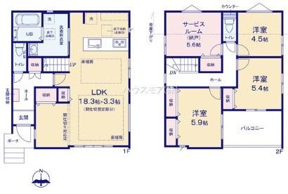 �Ԏ��}�@3(4)LDK�̖��͓I�ȊԎ��ILDK�͂������Ƃ�����ԂŁA���Ƒ��Ƃ̒c��񎞊Ԃ��A����w�[���������̂ɂȂ�܂��ˉƑ��Ƃ̒����[�܂�A���R�ƏΊ炪���������ł��I