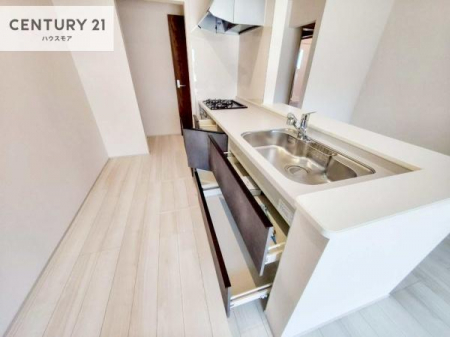 �L�b�`���@���[�X�y�[�X���[�����Ă���A�L�b�`���܂�����������ƕۂ��Ȃ���A�L�X�Ƃ��������X�y�[�X���m�ہB���K�ȍ�Ɗ��ŁA�����̂����������X���[�Y�ɂ͂��ǂ�܂��B