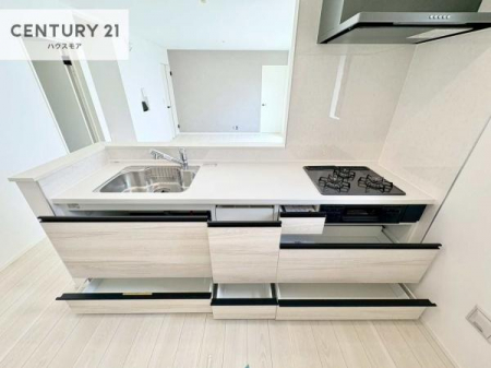 �L�b�`���@���[�X�y�[�X���[�����Ă���A�L�b�`���܂�����������ƕۂ��Ȃ���A�L�X�Ƃ��������X�y�[�X���m�ہB���K�ȍ�Ɗ��ŁA�����̂����������X���[�Y�ɂ͂��ǂ�܂��B�y���n�̔���J�Ò��z