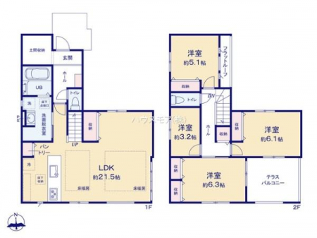 �Ԏ��}�@4(5)LDK�̖��͓I�ȊԎ��ILDK�͂������Ƃ�����ԂŁA���Ƒ��Ƃ̒c��񎞊Ԃ��A����w�[���������̂ɂȂ�܂��ˉƑ��Ƃ̒����[�܂�A���R�ƏΊ炪���������ł��I