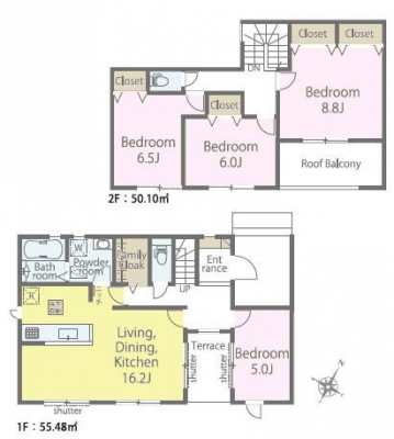 �Ԏ��}�@4LDK�̖��͓I�ȊԎ��ILDK�͂������Ƃ�����ԂŁA���Ƒ��Ƃ̒c��񎞊Ԃ��A����w�[���������̂ɂȂ�܂��ˁI�Ƒ��Ƃ̒����[�܂�A���R�ƏΊ炪���������ł��I�y���n�̔���J�Ò��z