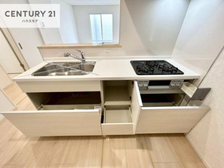 �L�b�`���@���[�X�y�[�X���L�x�ŁA�����X�y�[�X���X�b�L���ƕЕt���Ђ�`�����p�ł��܂��I
���K�ɍ�Ƃ��ł��܂��I�����̗���������܂��I