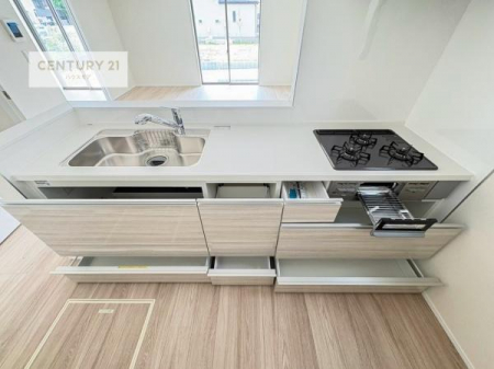 �L�b�`���@���[�X�y�[�X���L�x�ŁA�����X�y�[�X���X�b�L���ƕЕt���Ђ�`�����p�ł��܂��I
���K�ɍ�Ƃ��ł��܂��I�����̗���������܂��I