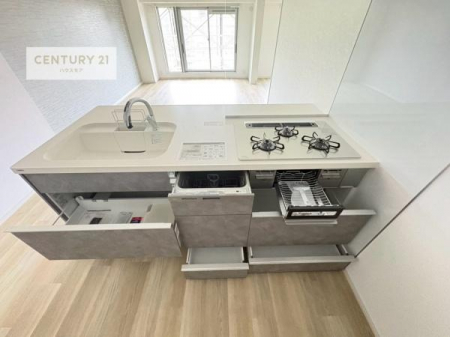 �L�b�`���@���[�X�y�[�X���L�x�ŁA�����X�y�[�X���X�b�L���ƕЕt���Ђ�`�����p�ł��܂��I
���K�ɍ�Ƃ��ł��A�Ǝ��̌����A�b�v�I�����̗���������܂��I