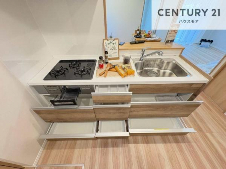 �L�b�`���@���[�X�y�[�X���L�x�ŁA�����X�y�[�X���X�b�L���ƕЕt���Ђ�`�����p�ł��܂��I
���K�ɍ�Ƃ��ł��A�Ǝ��̌����A�b�v�I�����̗���������܂��I