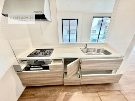 �L�b�`���@���[�X�y�[�X���L�x�ŁA�����X�y�[�X���X�b�L���ƕЕt���Ђ�`�����p�ł��܂��I
���K�ɍ�Ƃ��ł��A�Ǝ��̌����A�b�v�I�����̗���������܂��I